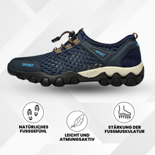 Lade das Bild in den Galerie-Viewer, Orthtrek – Barfuß-Trekkingschuh mit Wasserschutz & Komfort