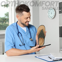 Lade das Bild in den Galerie-Viewer, OrthoKomfort – ergonomische Komfort-Sandalen für Damen