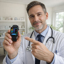 Lade das Bild in den Galerie-Viewer, GlucoCare SOS – Smartwatch mit Notruf, Sturzerkennung & Blutzuckermessung