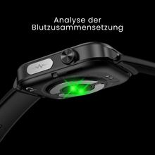 Lade das Bild in den Galerie-Viewer, GlucoCare SOS – Smartwatch mit SOS-Notruffunktion und Gesundheits-Monitoring