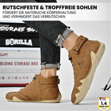 Lade das Bild in den Galerie-Viewer, Alpaka – orthopädische, wasserdichte & rutschfeste Leder-Barfußschuhe