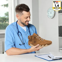 Lade das Bild in den Galerie-Viewer, Alpaka – orthopädische, wasserdichte & rutschfeste Leder-Barfußschuhe