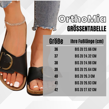 Lade das Bild in den Galerie-Viewer, OrthoMia – ergonomische Kork-Sandalen mit stilvollen Schnallenriemen