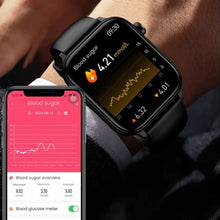 Lade das Bild in den Galerie-Viewer, GlucoCare SOS – Smartwatch mit Notruf, Sturzerkennung & Blutzuckermessung