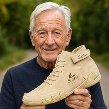Lade das Bild in den Galerie-Viewer, Alpaka – orthopädische, wasserdichte & rutschfeste Leder-Barfußschuhe