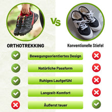 Lade das Bild in den Galerie-Viewer, OrthoTrekking – ergonomischer, rutschfester & wasserdichter Trekking- und Wanderschuh