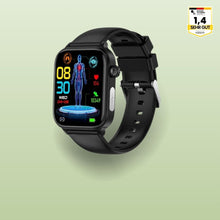 Lade das Bild in den Galerie-Viewer, GlucoCare SOS – Smartwatch mit Notruf, Sturzerkennung & Blutzuckermessung