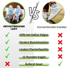 Lade das Bild in den Galerie-Viewer, OrthoTrekking Lady – ergonomische, entlastende Trekking- & Wanderschuhe – speziell für Damen