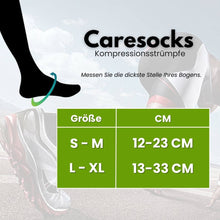 Lade das Bild in den Galerie-Viewer, Caresocks orthopädische Kompressionsstrümpfe - verhindert Krampfadern &amp; entlastet müde Füße
