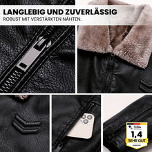Lade das Bild in den Galerie-Viewer, PrimeLeather – Exklusive Herren-Lederjacke für Herbst und Winter