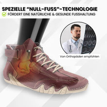 Lade das Bild in den Galerie-Viewer, Alpaka – orthopädische, wasserdichte &amp; rutschfeste Leder-Barfußschuhe