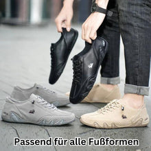 Lade das Bild in den Galerie-Viewer, OrthoActive – ergonomische, komfortable &amp; wasserdichte Leder-Barfußschuhe