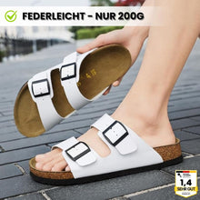 Lade das Bild in den Galerie-Viewer, FeelFree - ergonomischen &amp; rutschfeste Kork-Sandalen