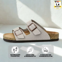 Lade das Bild in den Galerie-Viewer, FeelFree - ergonomischen &amp; rutschfeste Kork-Sandalen