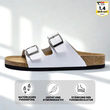 Lade das Bild in den Galerie-Viewer, FeelFree - ergonomischen &amp; rutschfeste Kork-Sandalen
