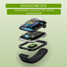 Lade das Bild in den Galerie-Viewer, GlucoCare SOS – Smartwatch mit SOS-Notruffunktion und Gesundheits-Monitoring