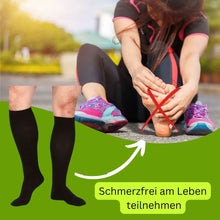 Lade das Bild in den Galerie-Viewer, Caresocks orthopädische Kompressionsstrümpfe - verhindert Krampfadern &amp; entlastet müde Füße