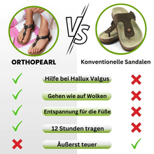 Lade das Bild in den Galerie-Viewer, OrthoPearl - ergonomische, rutschfeste &amp; schmerzlindernde Sandalen