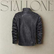 Lade das Bild in den Galerie-Viewer, Stallone - Hochwertige Lederjacke