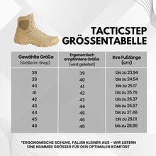 Lade das Bild in den Galerie-Viewer, TacticStep - Taktischer, Ergonomischer &amp; Wasserdichter Outdoor-Stiefel