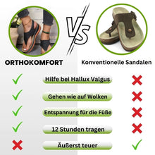 Lade das Bild in den Galerie-Viewer, OrthoKomfort – ergonomische Komfort-Sandalen für Damen