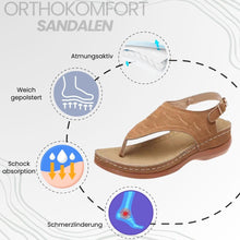 Lade das Bild in den Galerie-Viewer, OrthoKomfort – ergonomische Komfort-Sandalen für Damen