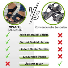 Lade das Bild in den Galerie-Viewer, VivaFit - ergonomische &amp; rutschfeste Sandalen zur Schmerzlinderung